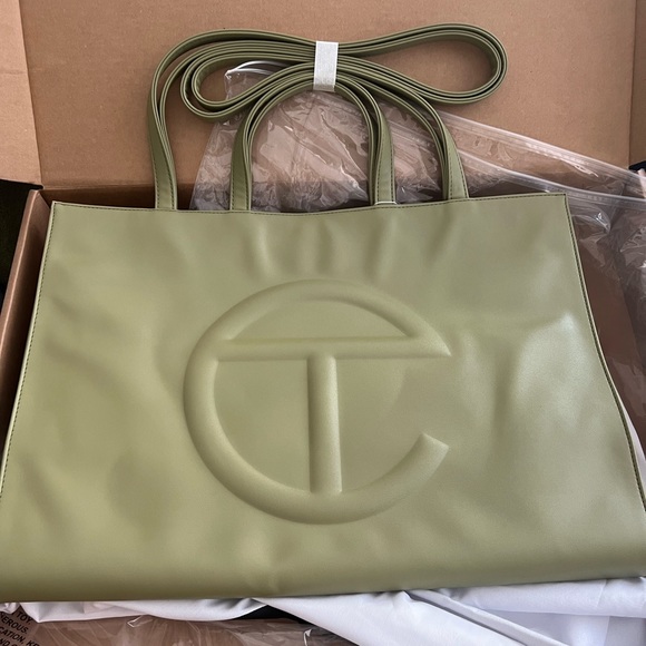 Telfar Large Drab Shopping Bag 東京公式通販 Telfa Large 【Drab】希少 Bag Shopping ショルダーバッグ